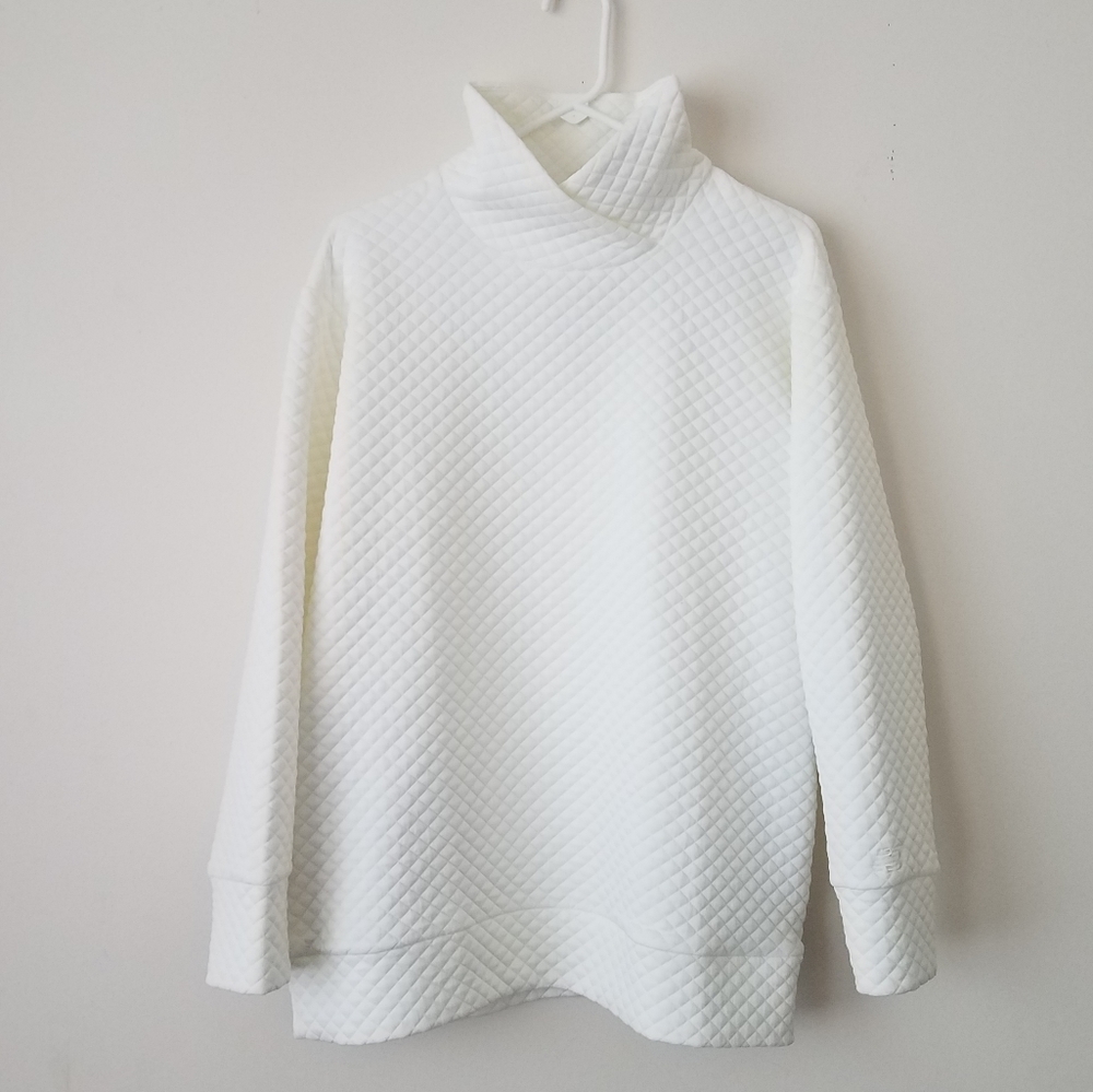 New Balance Quilted Crossover Funnel Neck …